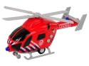 Helikopter Ratunkowy Straż Pożarna Czerwony Dźwięk Światła Śmigła