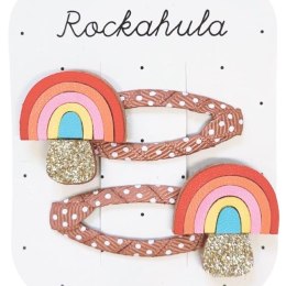 Rockahula Kids spinki do włosów dla dziewczynki 2 szt. Rainbow Toadstool