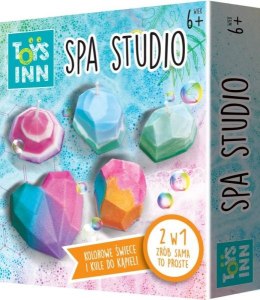 Spa Studio Diamond Kolorowe świece i kule do kąpieli STN 7861