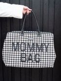 Childhome Torba Mommy Bag Czarno-Biała Pepitka