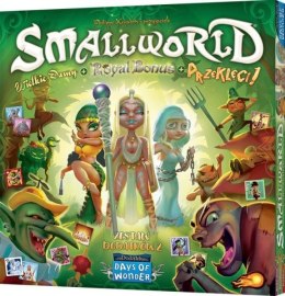 Small World: Zestaw dodatków 2 - Wielkie damy + Royal Bonus + Przeklęci! gra REBEL