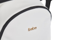 GLOSS ibebe 2w1 wózek wielofunkcyjny dla dzieci do 22 kg- IG217 Black eco leather