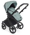 GLOSS ibebe 2w1 wózek wielofunkcyjny dla dzieci do 22 kg- IG221 Mint eco leather