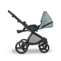 GLOSS ibebe 2w1 wózek wielofunkcyjny dla dzieci do 22 kg- IG221 Mint eco leather