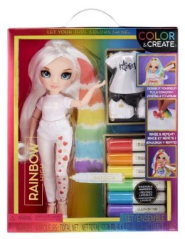 MGA Rainbow High Color & Create Lalka z niebieskimi oczami p3 594123