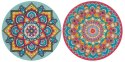 Diamentowe malowanie Mandala Canvas średnica 30 cm
