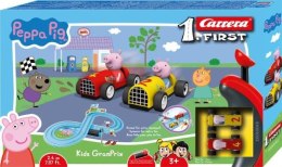 Tor First Peppa Pig Świnka Peppa Kids GranPrix 2,4m 63043 Carrera
