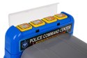 Interaktywny Jeździk 2w1 Policja Niebieska dla dzieci 3+ Dźwięki Światła + Parking policyjny + 4 Resoraki + Ruchome elementy