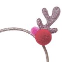 Rockahula Kids opaska do włosów dla dziewczynki Jolly Pom Pom Reindeer Ears