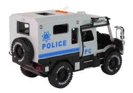 Pojazd Terenowy Policja Siwy Otwierane Drzwi Dźwięk Światła