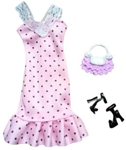 Ubranka dla Lalek SUKNIA TOREBKA BUTY sukienka Ciuchy #A1