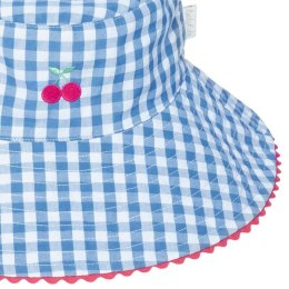 Rockahula Kids dwustronny kapelusz przeciwsłoneczny dla dziewczynki WISIENKI 3-6 lat