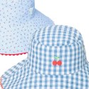 Rockahula Kids dwustronny kapelusz przeciwsłoneczny dla dziewczynki WISIENKI 3-6 lat