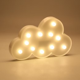 Lampka Dekoracyjna LED Chmurka ciepły biały