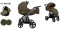 MOMMY 3w1 BabyActive wózek głęboko-spacerowy + fotelik samochodowy Kite 0-13kg - 07 Khaki