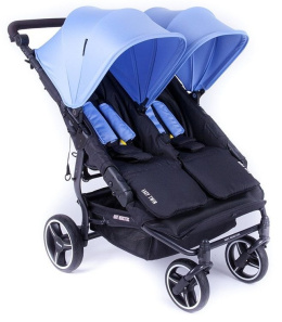 EASY TWIN 3.0 Baby Monsters wózek bliźniaczy - wersja spacerowa Mediterranean