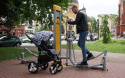 SCANDI 2w1 Dynamic Baby wózek wielofunkcyjny - turquoise line SL4