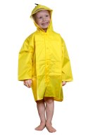 Płaszcz przeciwdeszczowy dziecięcy peleryna ponczo żółty L / 95-100cm