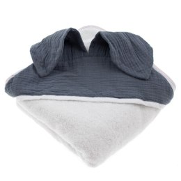 Hi Little One - Ręcznik z kapturem 100 x 100 BUNNY hooded bath towel Iron