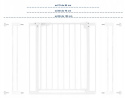 TRUUS Slim Lionelo barierka ochronna od 75cm do 105cm - white