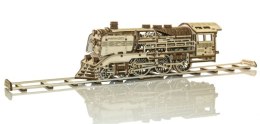Drewniane puzzle mechaniczne 3d wooden.city - wooden express + tory WOODEN CITY