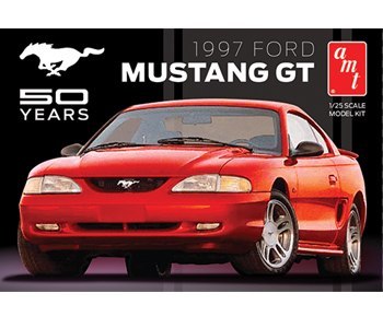 Model plastikowy - Samochód 1997 Ford Mustang GT "50th Anniversary" - AMT