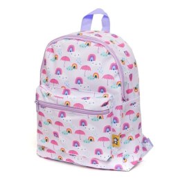 Petit Monkey - Plecak dla Przedszkolaka RAINY DAYS LILAC