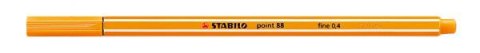 Cienkopis STABILO point88 żółty p10 (cena za 1szt)