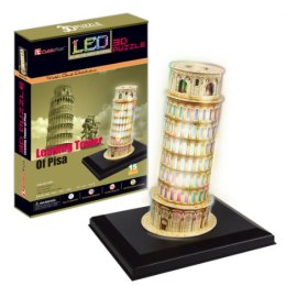 Puzzle 3D LED Krzywa Wieża w Pizie 20502 DANTE p12
