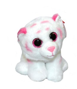 Maskotka Ty Beanie Babies TABOR różowo-biały tygrys 15cm 42186