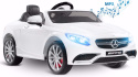 Mercedes-Benz S63 AMG White Toyz pojazd na aklumulator 12V 70W 3 lata+