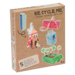 Zestaw kreatywny - ogród - re-cycle-me - 5 zabawek Re-Cycle-Me