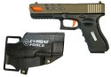 Zestaw Wojskowy Pistolet na strzałki MP7 Glock 17