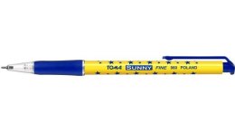 Długopis Sunny automatyczny niebieski p30. TOMA (cena za 1szt)