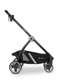 CROX Euro-Cart wózek spacerowy z przekładanym siedziskiem do 22 kg- Coal