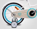 Rowerek dla dzieci 16" Heart bike - biały