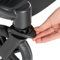HAUCK RAPID 3R DUO Podwójny wielofunkcyjny wózek spacerowy - SILVER/CHARCOAL