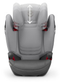SOLUTION S I-FIX Cybex 15-36 kg fotelik samochodowy od ok. 3 do 12 lat - Premium Black