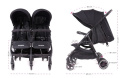 KUKI TWIN 2.0 Baby Monsters wózek bliźniaczy kolor PURPLE