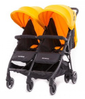 KUKI TWIN Baby Monsters wózek bliźniaczy kolor MANGO