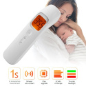 Cyfrowy termometr bezdotykowy na podczerwień, podświetlany LCD, dla dorosłych, dzieci, niemowląt J03