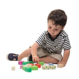 Drewniane klocki - zestaw dla najmłodszych, Tender Leaf Toys