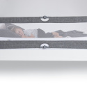 HAUCK SLEEP N SAFE PLUS XL Barierka ochronna do łóżeczka 150x50 cm - Melange Gry