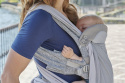 Chicco Boppy ComfyFit Lux nosidełko chusta 2w1 dla dziecka 0m+ do 15kg - Charcoal
