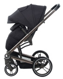 LUCKY BabySafe 2w1 wózek głęboko-spacerowy do 22 kg - Black