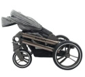 LUCKY BabySafe 2w1 wózek głęboko-spacerowy do 22 kg - Grey