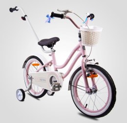 Rowerek dla dziewczynki 14 cali Heart bike - różowy