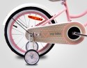 Rowerek dla dziewczynki 16 cali Heart bike - różowy