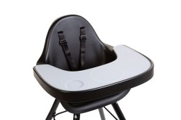 Childhome Tacka ABS do krzesełka Evolu 2 + mata silikonowa Black