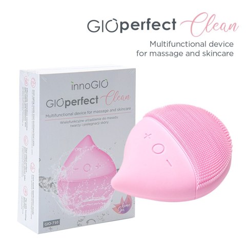 InnoGIO Wielofunkcyjne urządzenie do masażu twarzy i pielęgnacji skóry GIOperfect Clean GIO-710